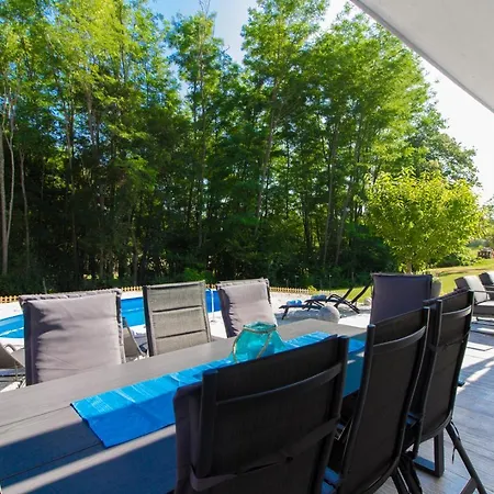 Charming Prisca With Pool And Nice View Of The Wood